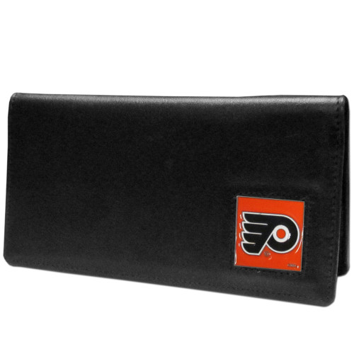 Philadelphia Flyers Leather Checkbook Cover