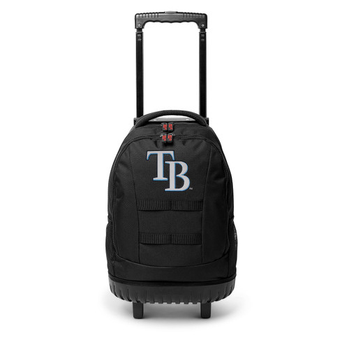 MLB Tampa Bay Rays Wheeled Backpack Tool Bag