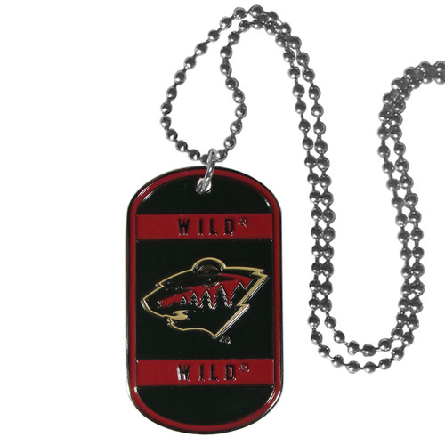 Minnesota Wild Tag Necklace