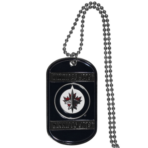 Winnipeg Jets Tag Necklace