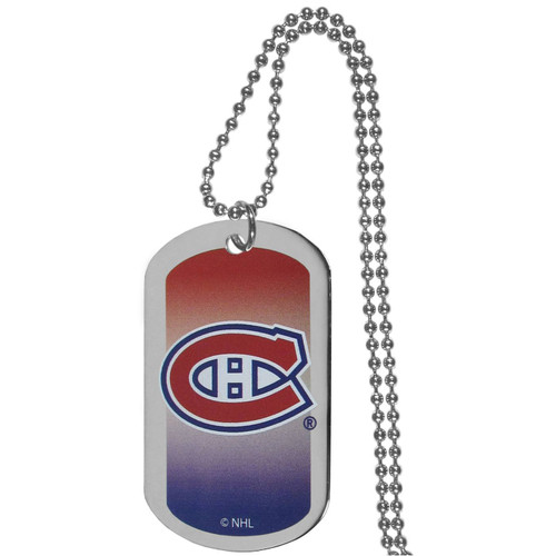 Montreal Canadiens Team Tag Necklace