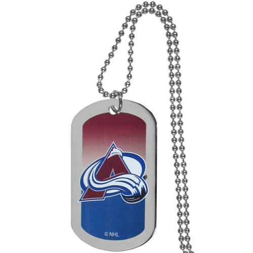 Colorado Avalanche Team Tag Necklace