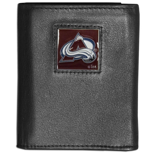 Colorado Avalanche Leather Tri-fold Wallet