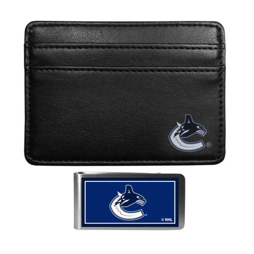 Vancouver Canucks Weekend Wallet & Color Money Clip