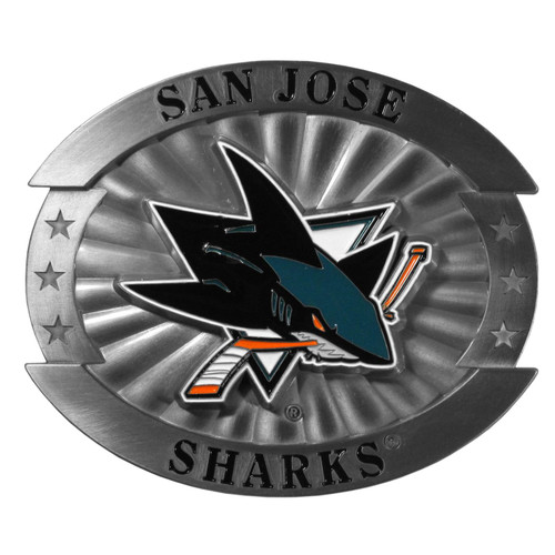 San Jose Sharks Oversized Belt Buckle