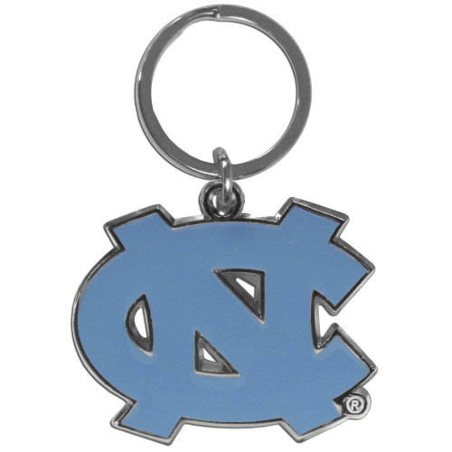 North Carolina Tar Heels Enameled Key Chain