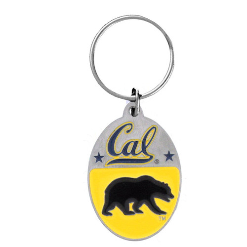 California Golden Bears Carved Metal Key Chain