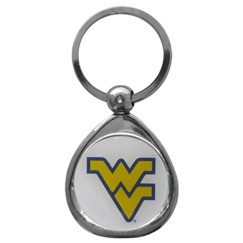 West Virginia Mountaineers Chrome Key Chain