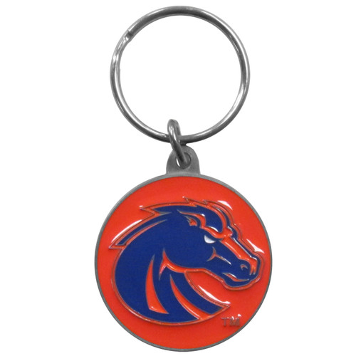 Boise State Broncos Carved Metal Key Chain