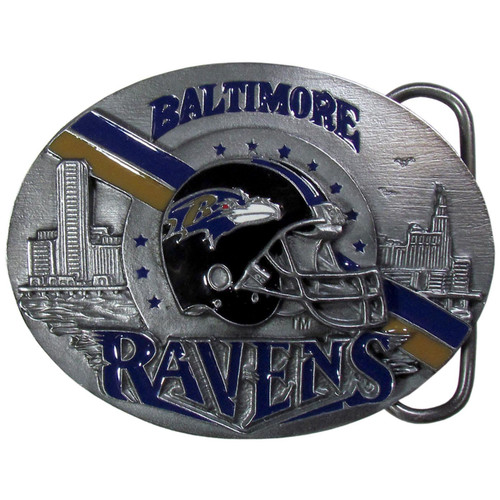 Baltimore Ravens Team Belt Buckle