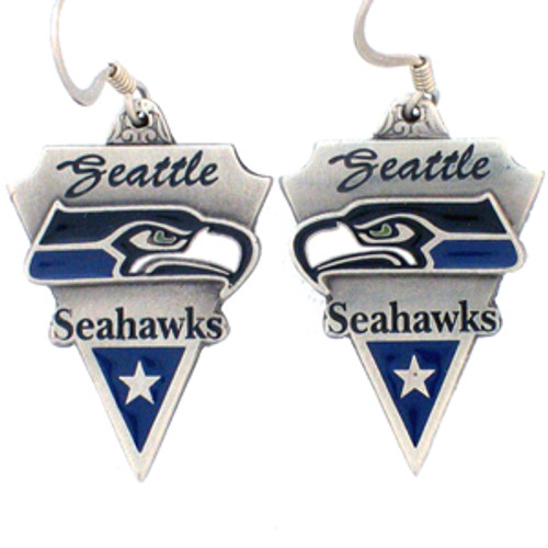 Seattle Seahawks Classic Dangle Earrings