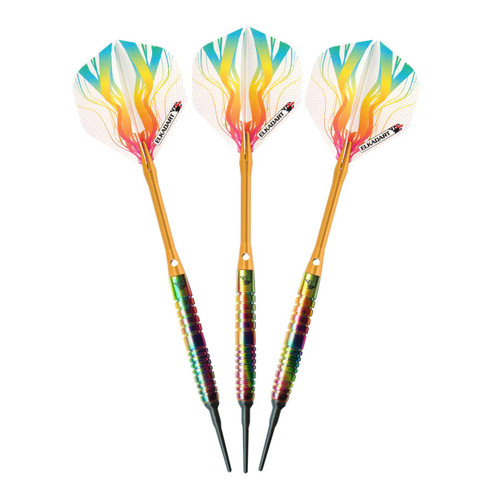 Elkadart Rainbow 90 Tungsten Soft Tip Darts