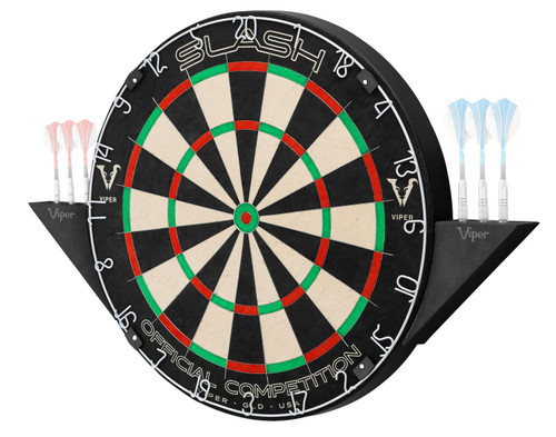 Viper Slash Sisal Dartboard with Holders