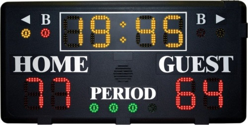 First Team Portable Scoreboard with Wireless Controller & Battery Power