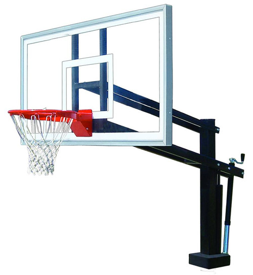 First Team HYDROSHOT SELECT Adjustable Pool Side Basketball Hoop