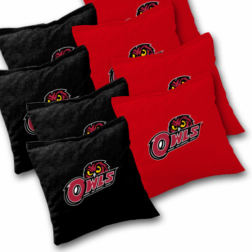 Temple Owls Cornhole Bags