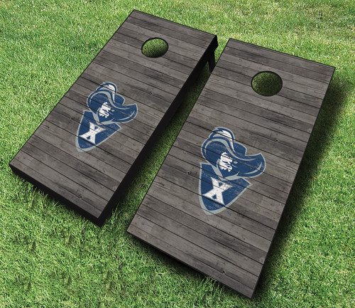 Xavier Musketeers Cornhole Board Set