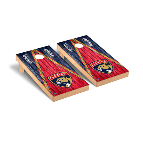 Florida Panthers Weathered Triangle Cornhole Game Set