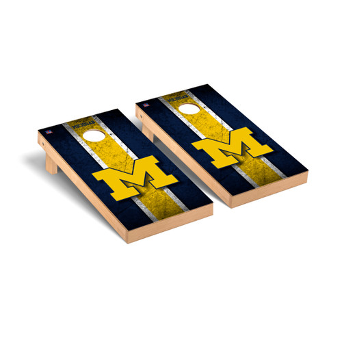 Michigan Wolverines Vintage Cornhole Game Set