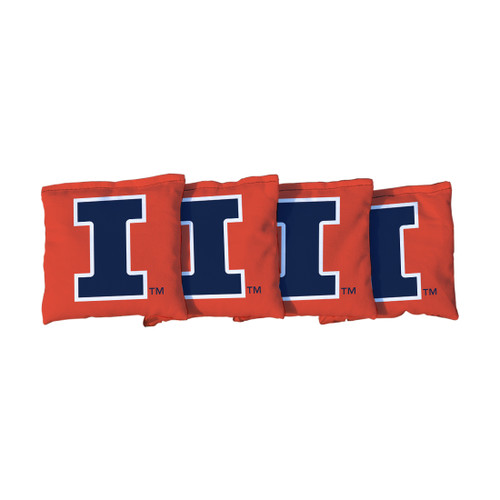 Illinois Fighting Illini Cornhole Bags