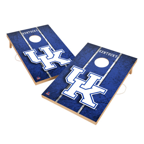 Kentucky Wildcats 2' x 3' Vintage Wood Cornhole Game