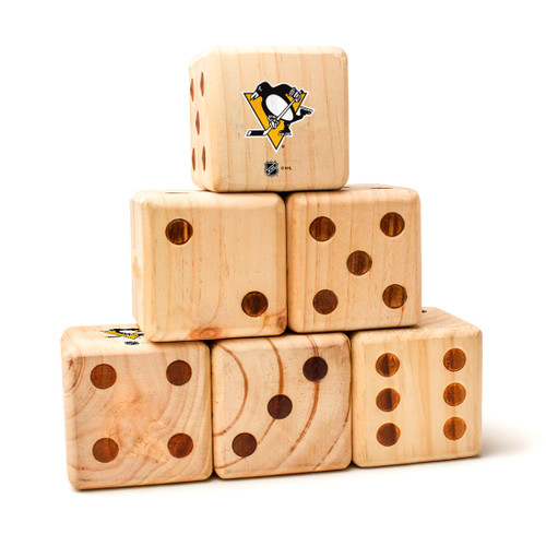 Pittsburgh Penguins Yard Dice