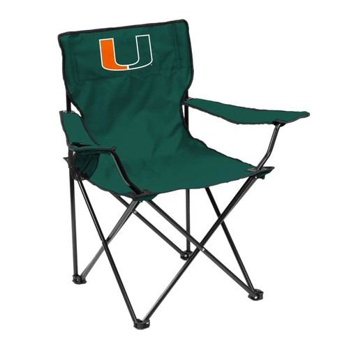 Miami Hurricanes Quad Folding Chair