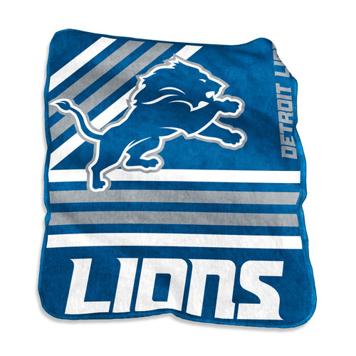 Detroit Lions NFL Raschel Throw Blanket
