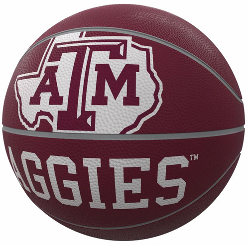 Texas A&M Aggies Official Size Rubber Basketball