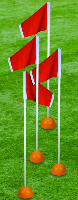 First Team Official Soccer Corner Flags for Turf Fields