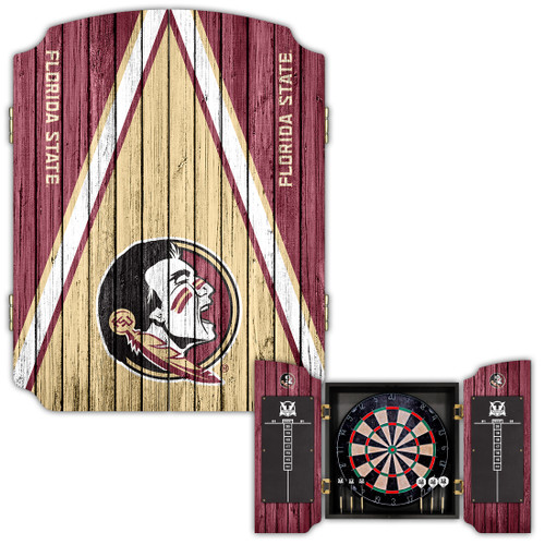 Florida State Seminoles Dartboard Cabinet