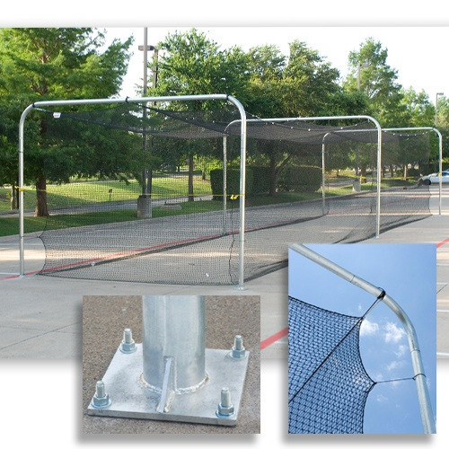 BSN Sports Baseball Batting Practice Pro Tunnel Frame