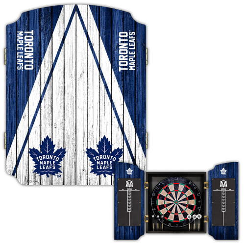 Toronto Maple Leafs Dartboard Cabinet