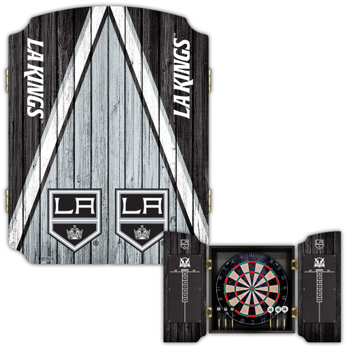 Los Angeles Kings Dartboard Cabinet