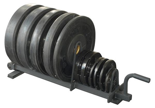 York Horizontal Half Set Weight Plate Rack