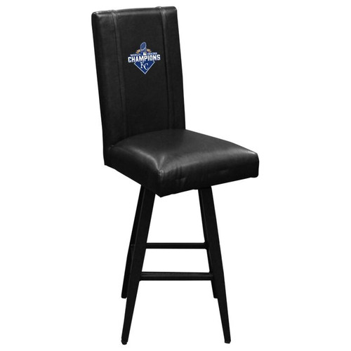 Kansas City Royals XZipit Swivel Bar Stool 2000 with Champs Logo