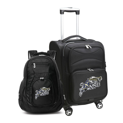 Navy Midshipmen 2-Piece Backpack & Carry-On Set