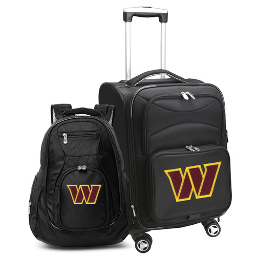 Washington Commanders 2-Piece Backpack & Carry-On Set