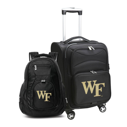 Wake Forest Demon Deacons 2-Piece Backpack & Carry-On Set