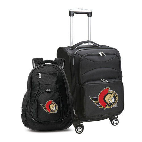 Ottawa Senators 2-Piece Backpack & Carry-On Set