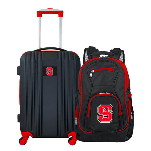 North Carolina State Wolfpack Premium 2-Piece Backpack & Carry-On Set