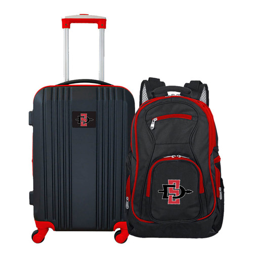 San Diego State Aztecs Premium 2-Piece Backpack & Carry-On Set