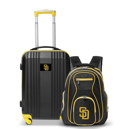 San Diego Padres Premium 2-Piece Backpack & Carry-On Set