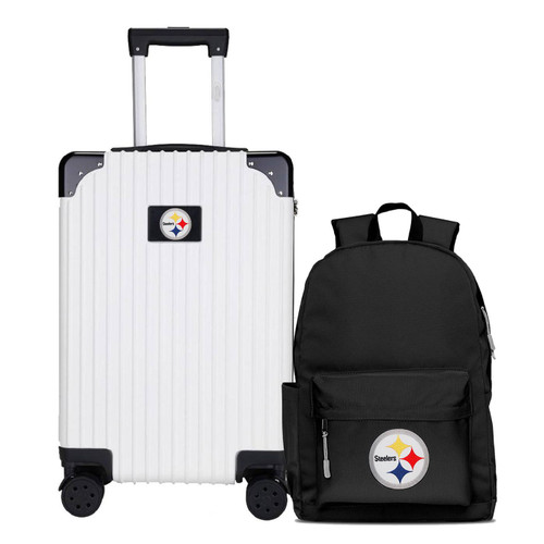 Pittsburgh Steelers Carry-On Hardcase Spinner & Backpack Set