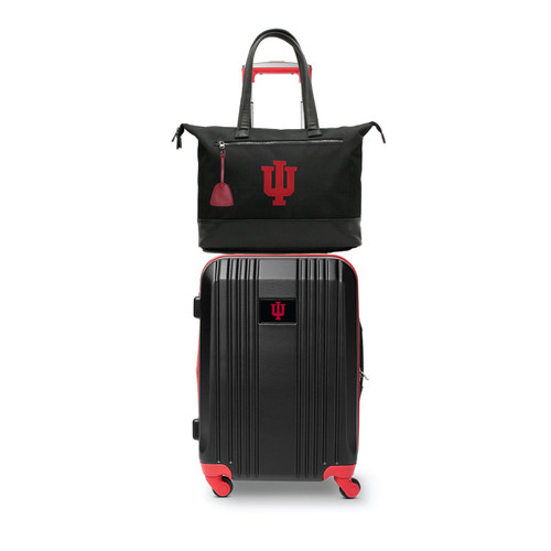 Indiana Hoosiers Premium Laptop Tote Bag & Luggage Set