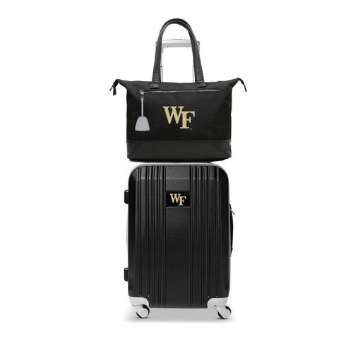 Wake Forest Demon Deacons Premium Laptop Tote Bag & Luggage Set
