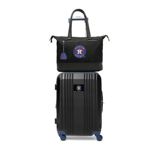 Houston Astros Premium Laptop Tote Bag & Luggage Set