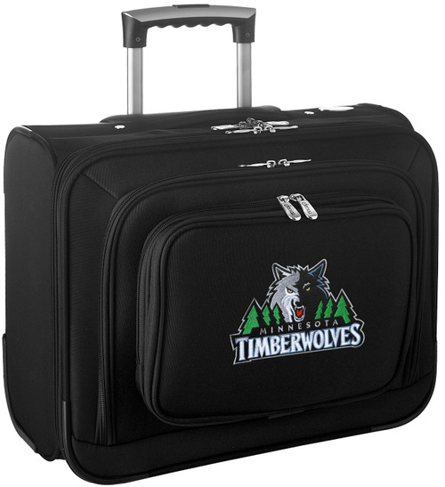 Minnesota Timberwolves Rolling Laptop Overnighter Bag