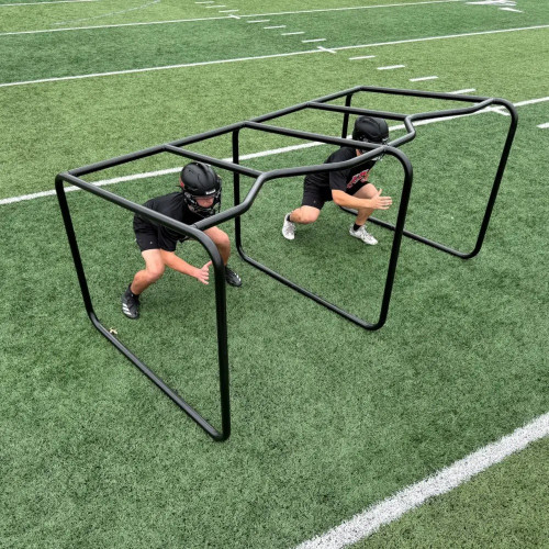 Rae Crowther 3 Man Football Chute Stall