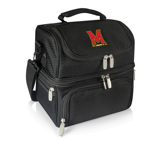 Maryland Terrapins Black Pranzo Insulated Lunch Box
